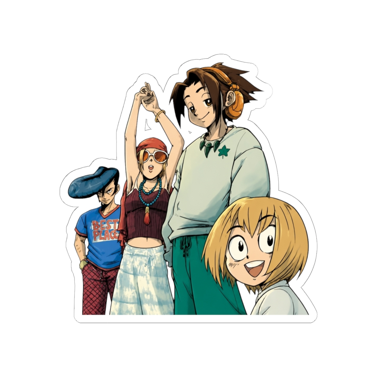 Shaman King Sticker - alternate angle 2, merchandise