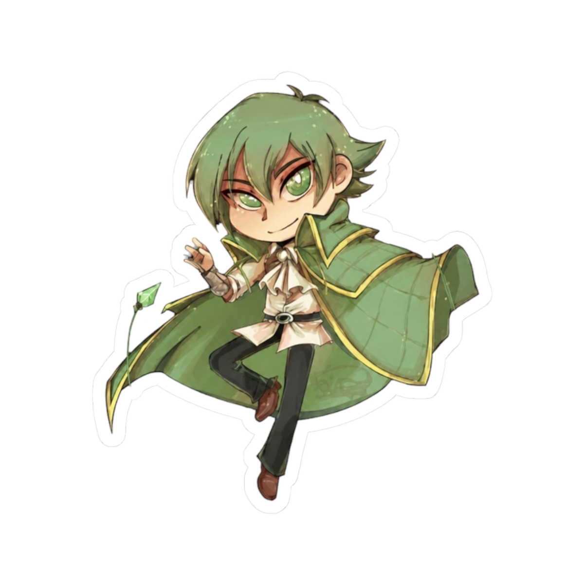 Lyserg Diethel Shaman King Sticker - alternate angle 3, merchandise