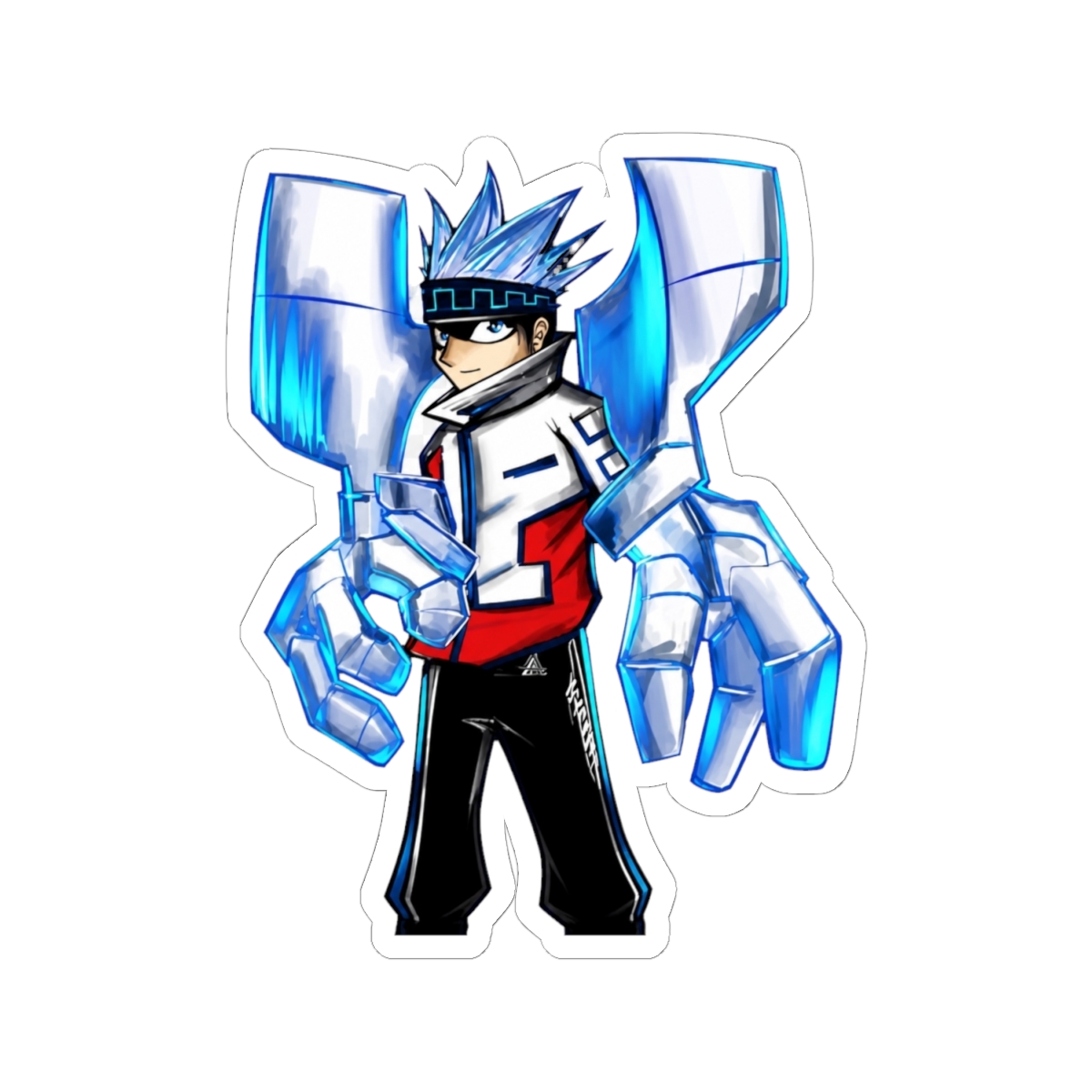 horo horo horoken usui the shaman king Sticker - alternate angle 1, merchandise